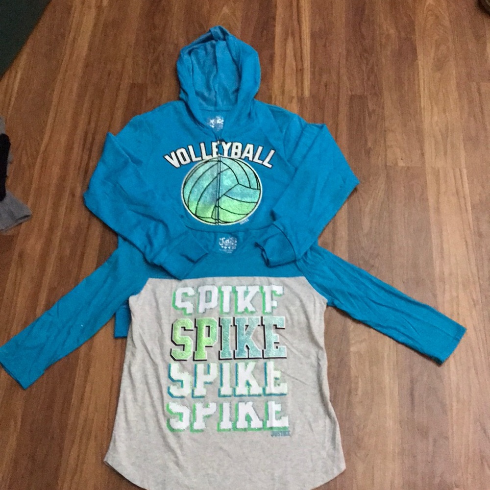 Volleyball Shirt and hoodie set